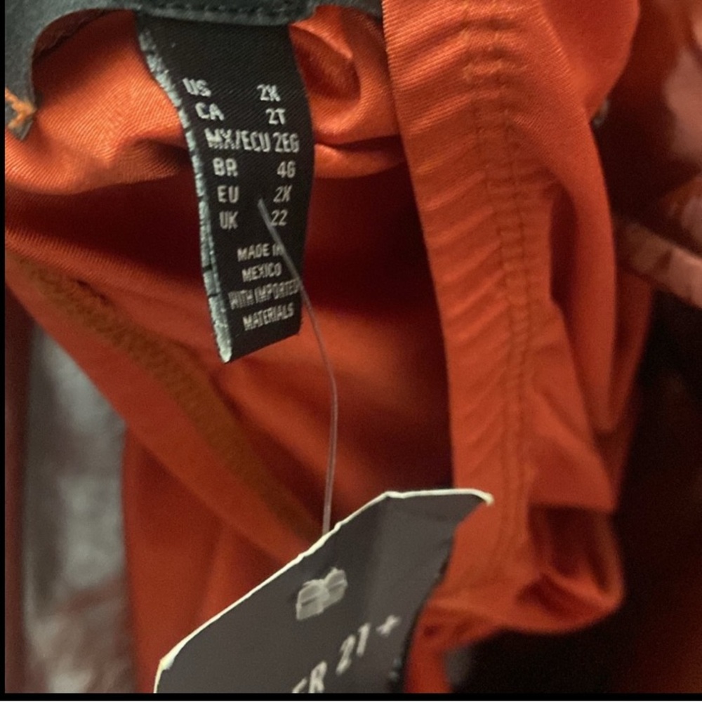 Modern Rust Jumpsuit - Picture 5 of 5